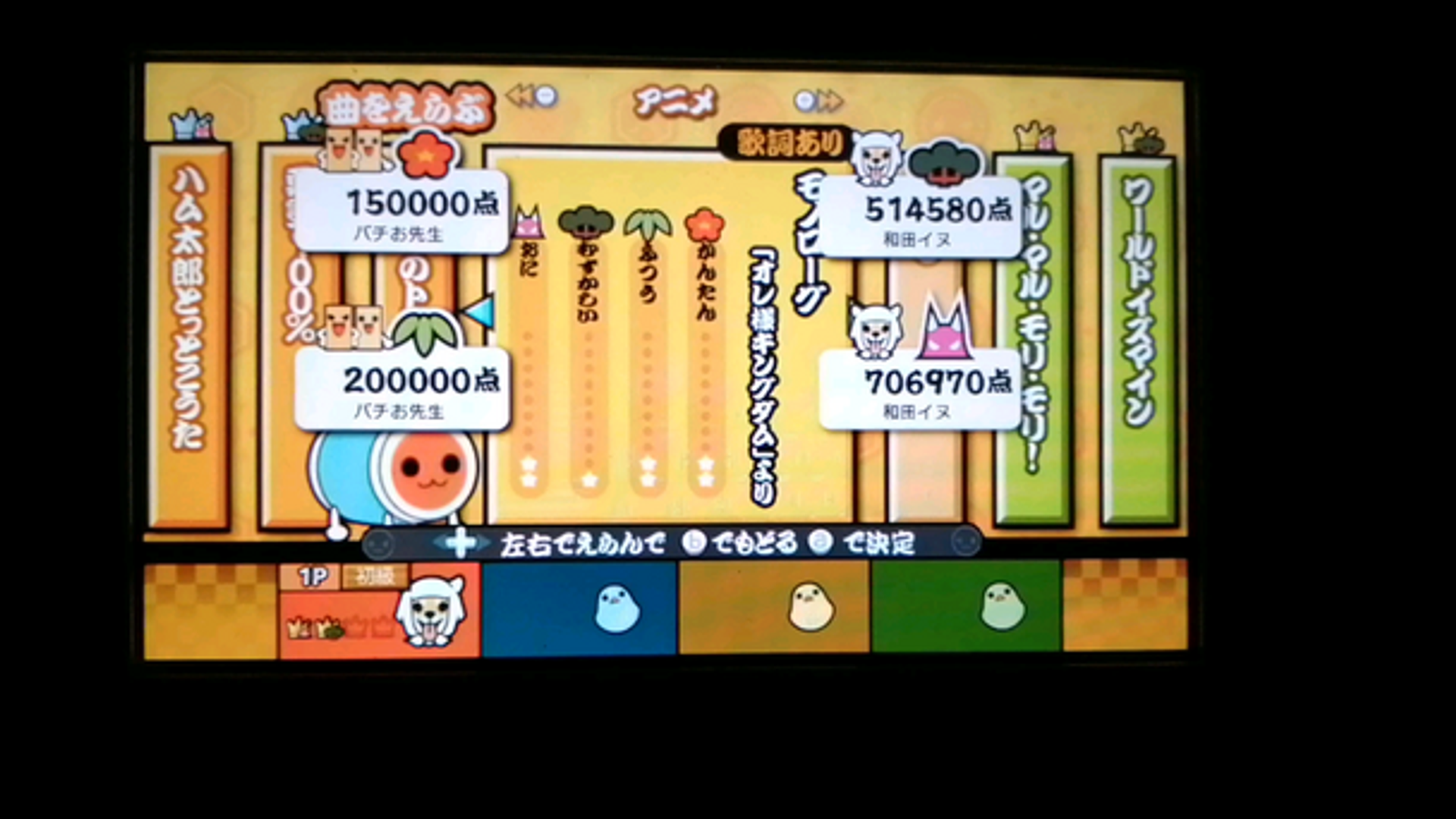 【太鼓の達人Wii決定版】モノローグ(おに)フルコンボしてみた！【オレ様キングダム】