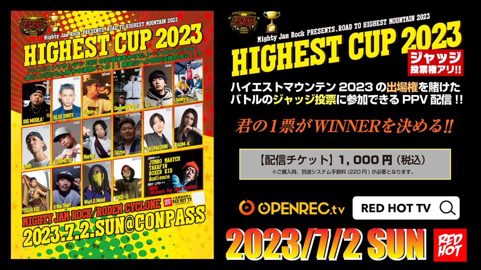 HIGHEST CUP 2023