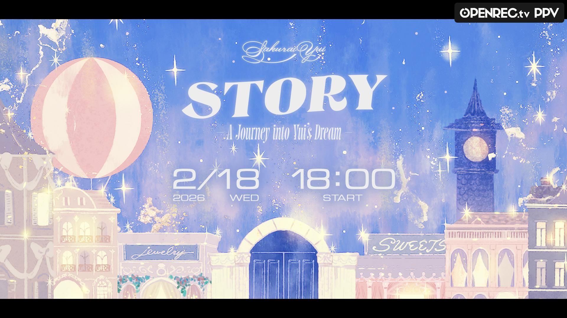櫻井優衣 メジャーデビュー記念 ソロコンサート『STORY – A Journey